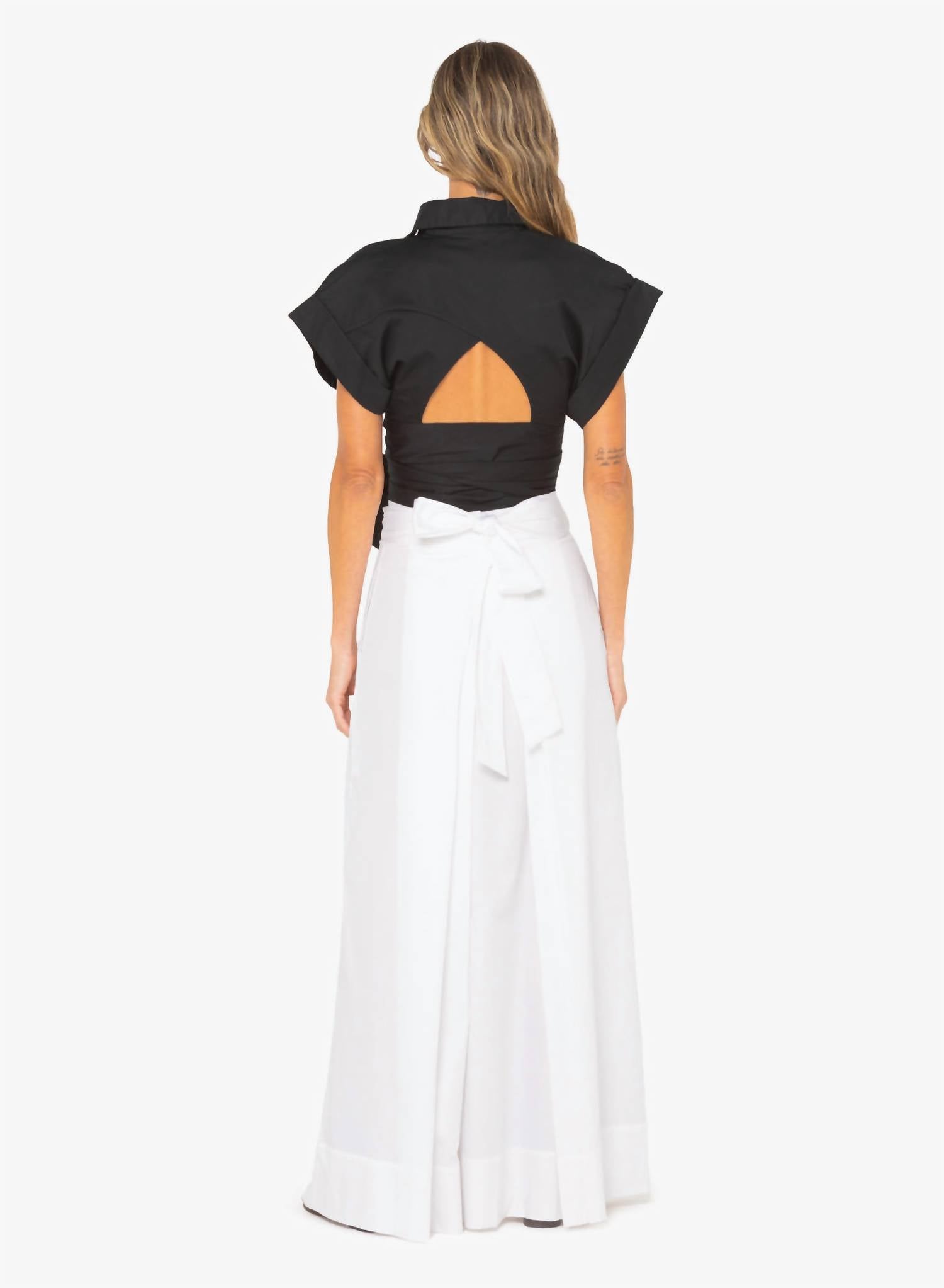 Jbq - Greer Maxi Skirt - black - clothing - cotton - blend