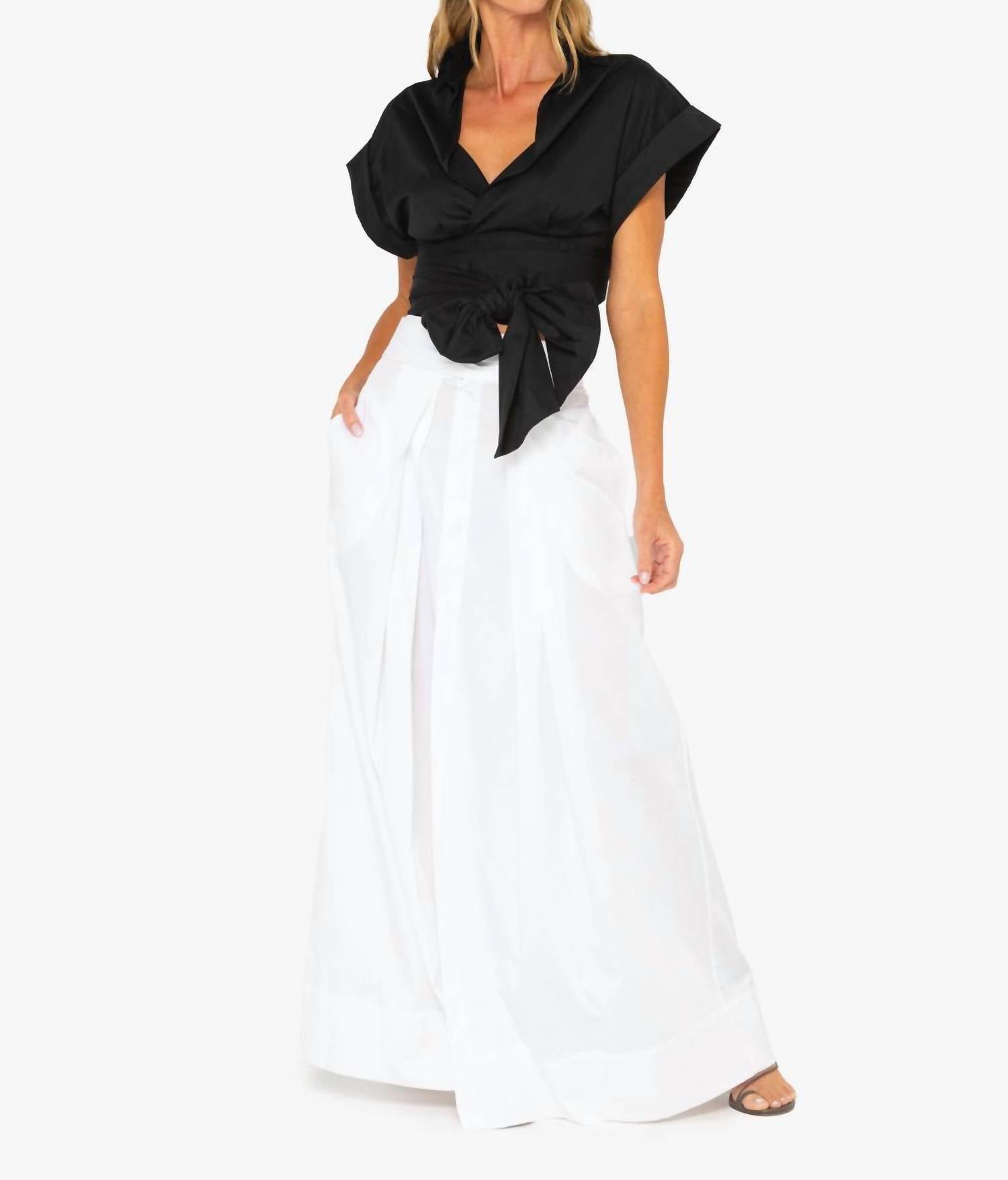 Jbq - Greer Maxi Skirt - black - clothing - cotton - blend