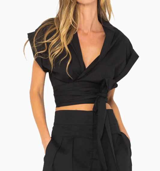 Jbq - Kasey Top - black - blouses - clothing