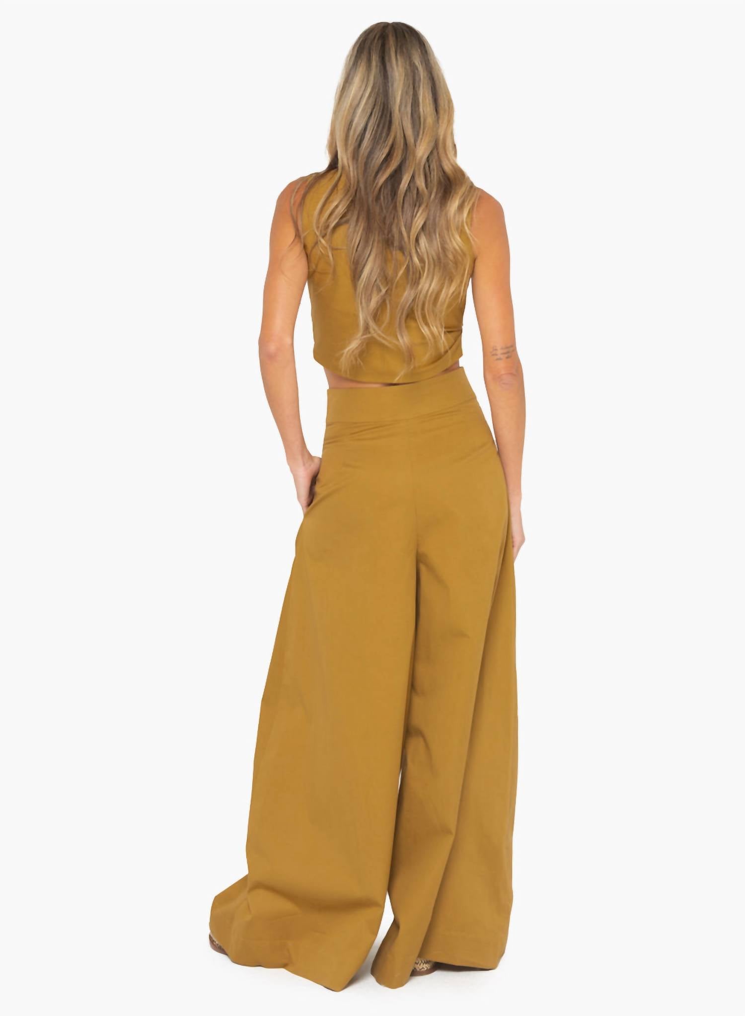 Jbq - Logan Pant - brown - clothing - cotton