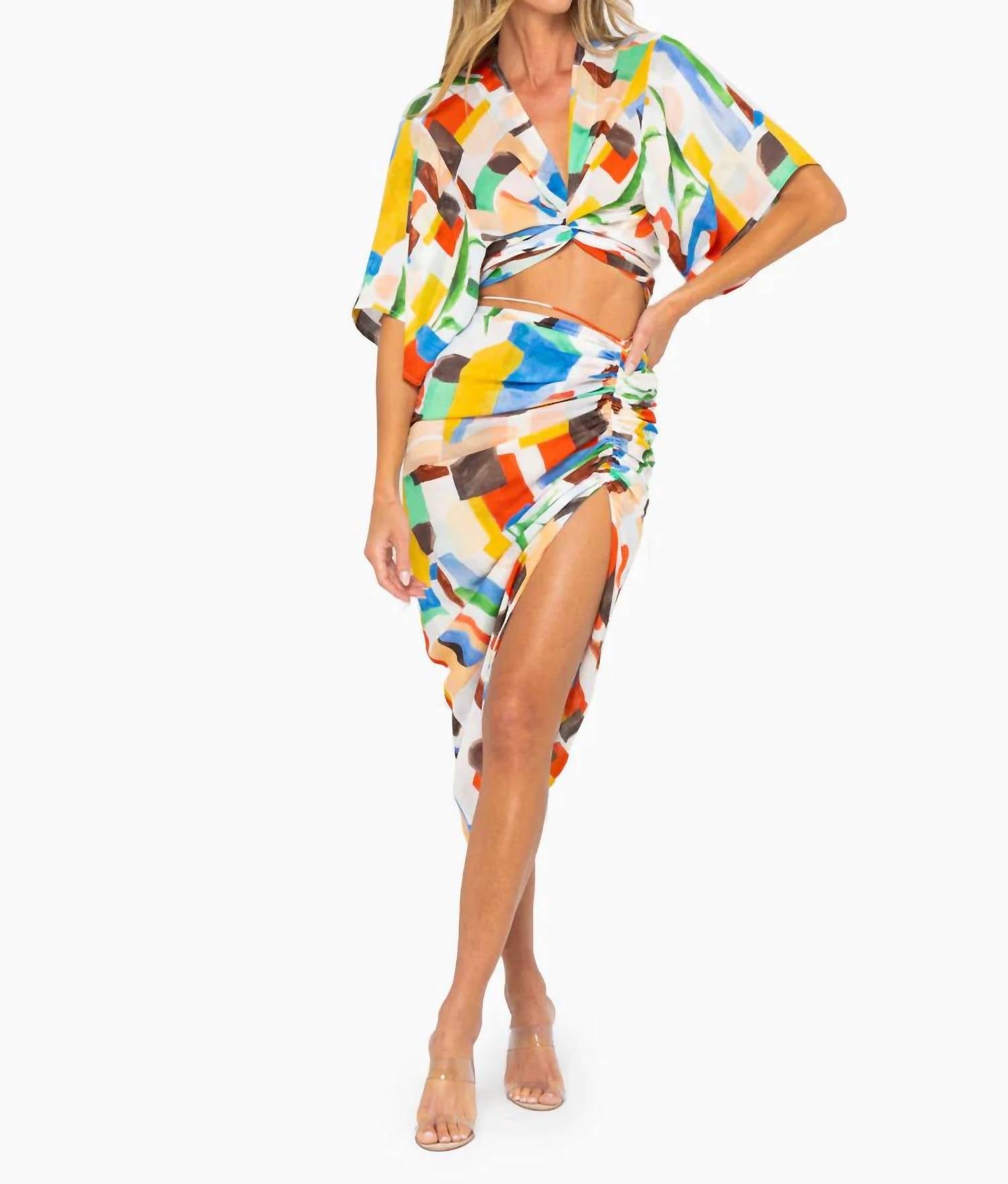 Jbq - Minela Skirt - asymmetrical - clothing - directbrandpartner