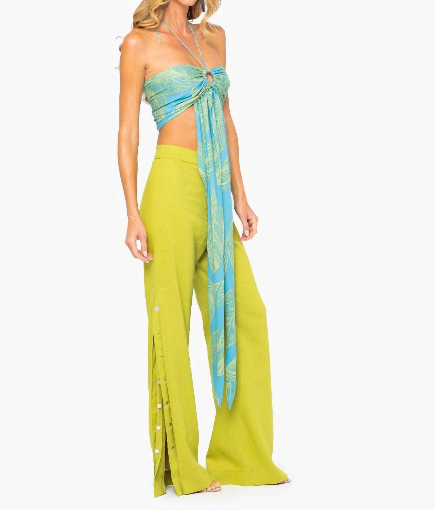 Jbq - Olivia Top - blue - clothing - cotton - blend