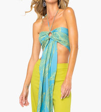 Jbq - Olivia Top - blue - clothing - cotton - blend