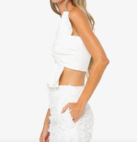 Jbq - Oyster Stretch Denim Top