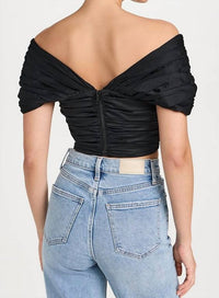 Jbq - Rose Crop Top