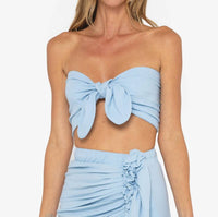 Jbq - Silvia Bandeau - bandeaus - blue - bras