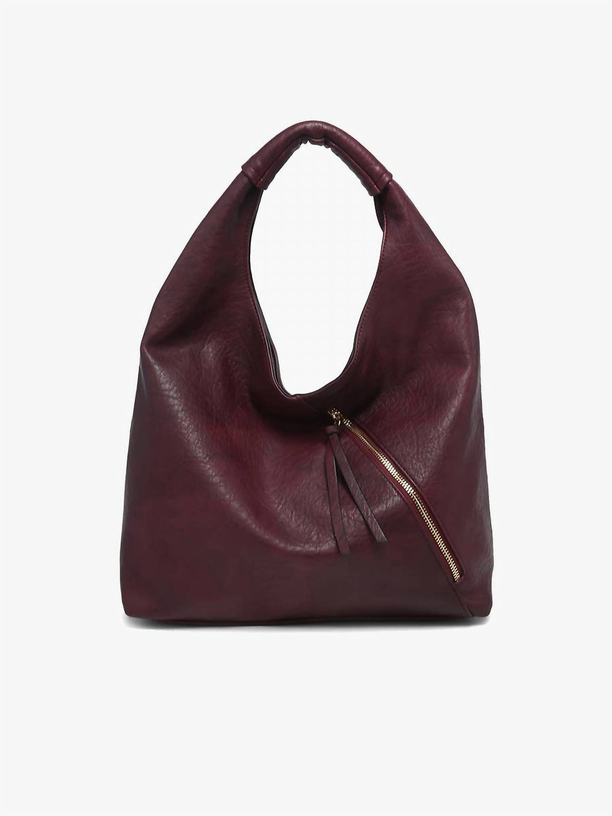Jen & Co. - Women's Kat Distressed Hobo Bag
