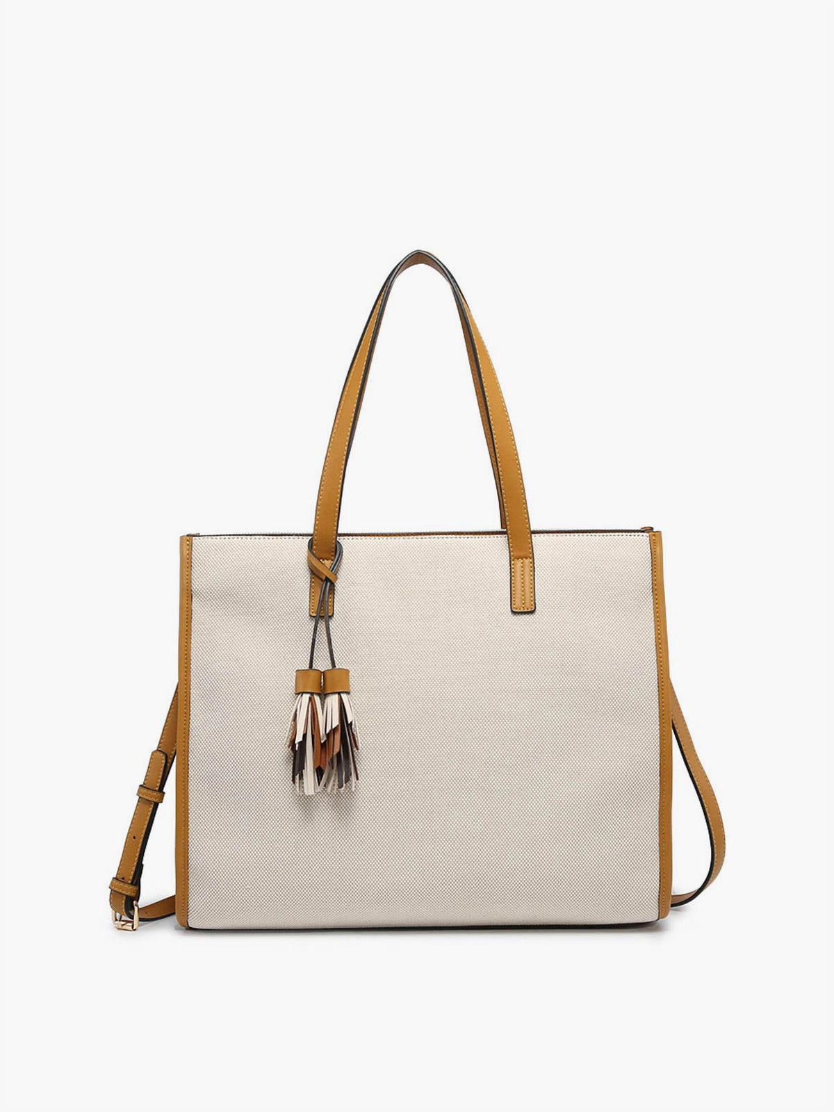 Jen & Co. - Women's Eleanor Canvas Satchel