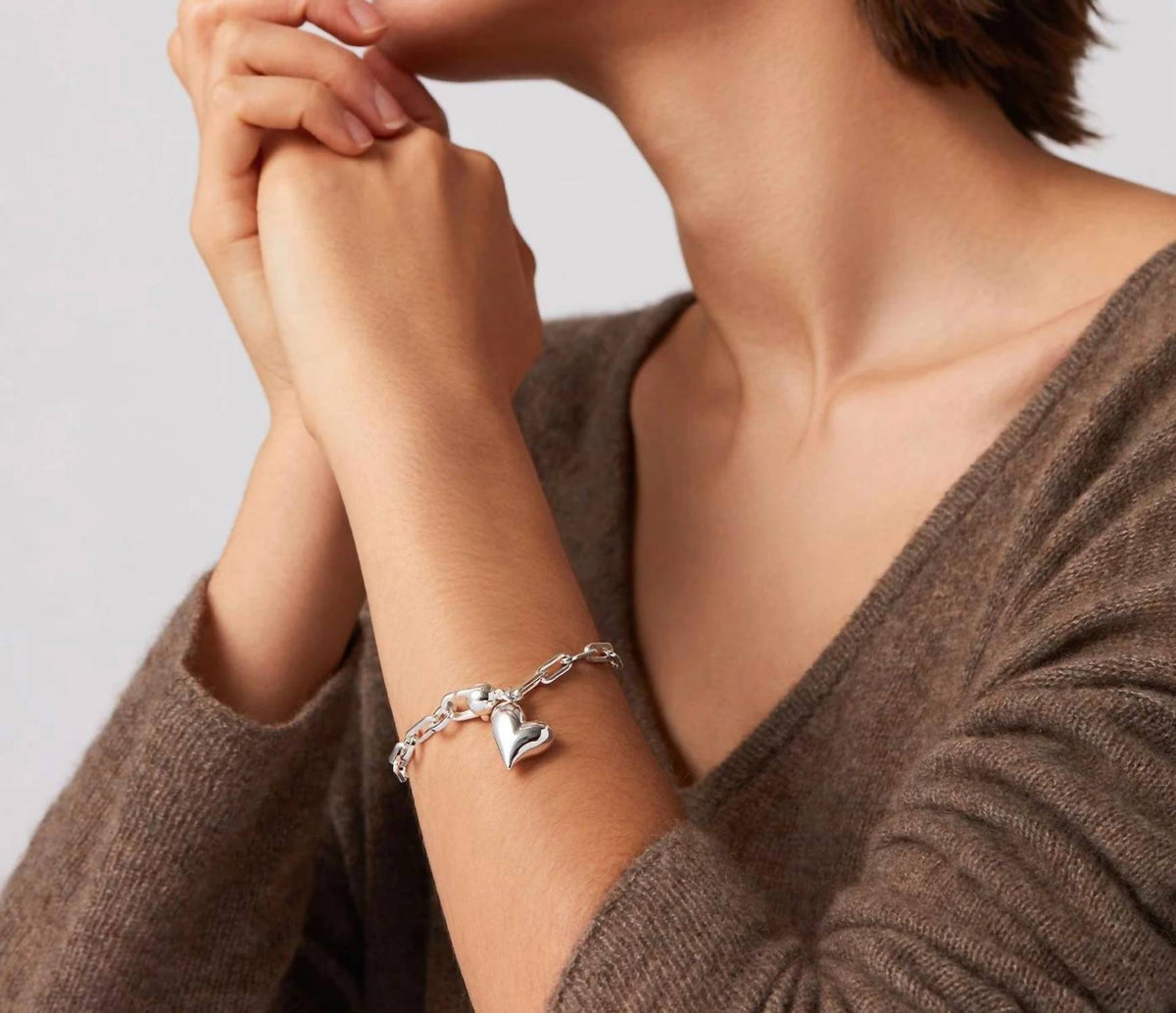 Jennybird - Puffy Heart Bracelet