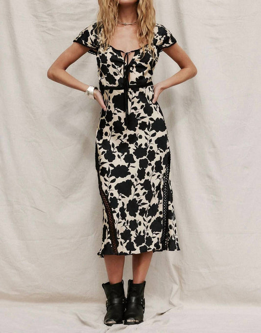 Jen'S Pirate Booty - Castilla Midi Dress - black - clothing - dresses