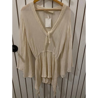 Jen'S Pirate Booty - Women's Breezy Boho Romper - beige - clothing - jumpsuits