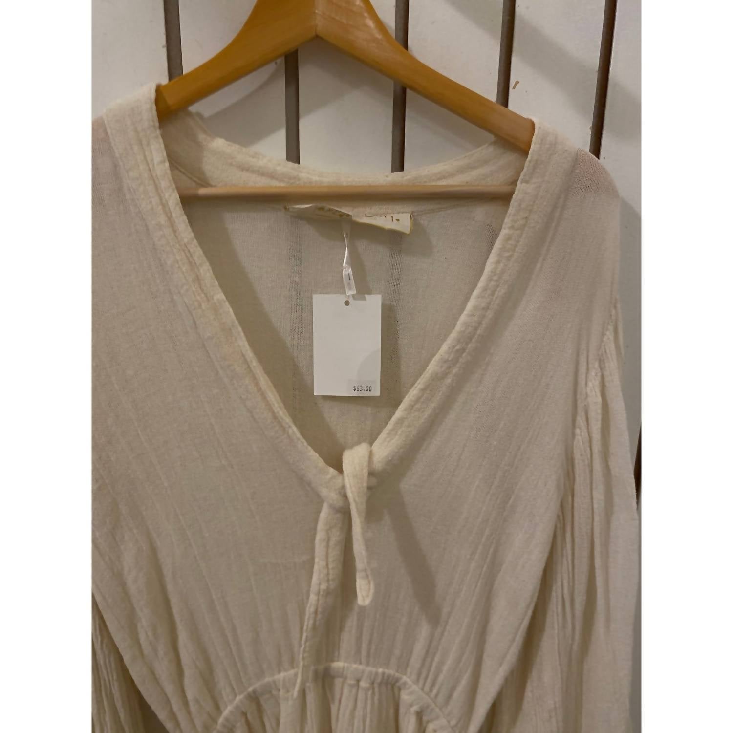 Jen'S Pirate Booty - Women's Breezy Boho Romper - beige - clothing - jumpsuits