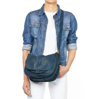 Jerome Dreyfuss - Women's Mario Crossbody Bag - bags - blue - crossbody - bags