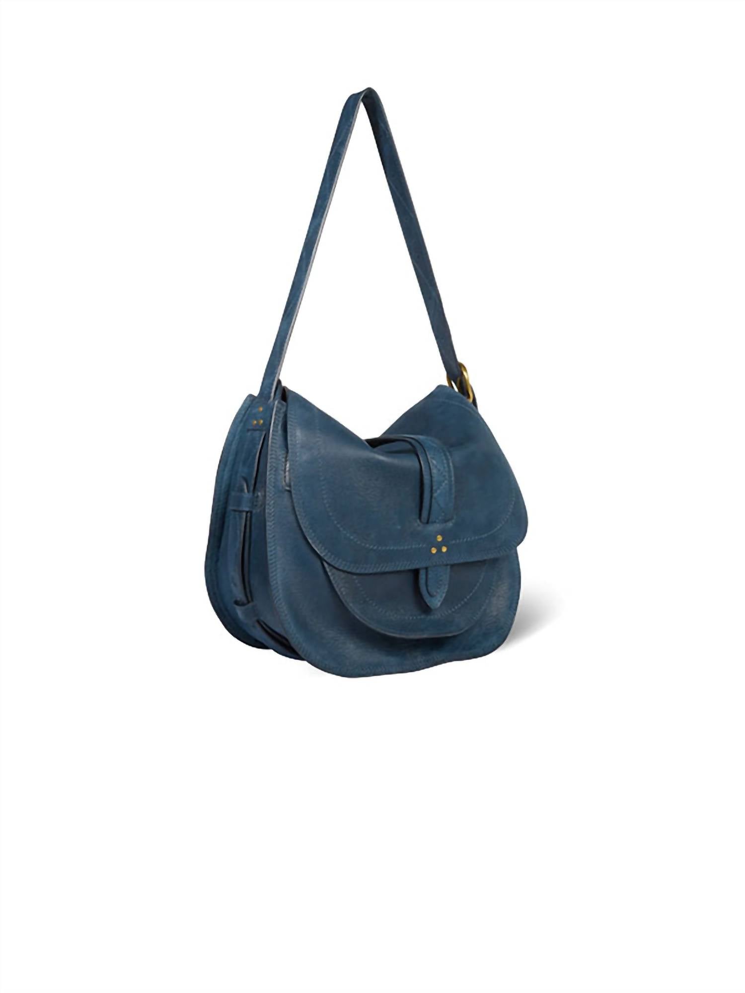 Jerome Dreyfuss - Women's Mario Crossbody Bag - bags - blue - crossbody - bags