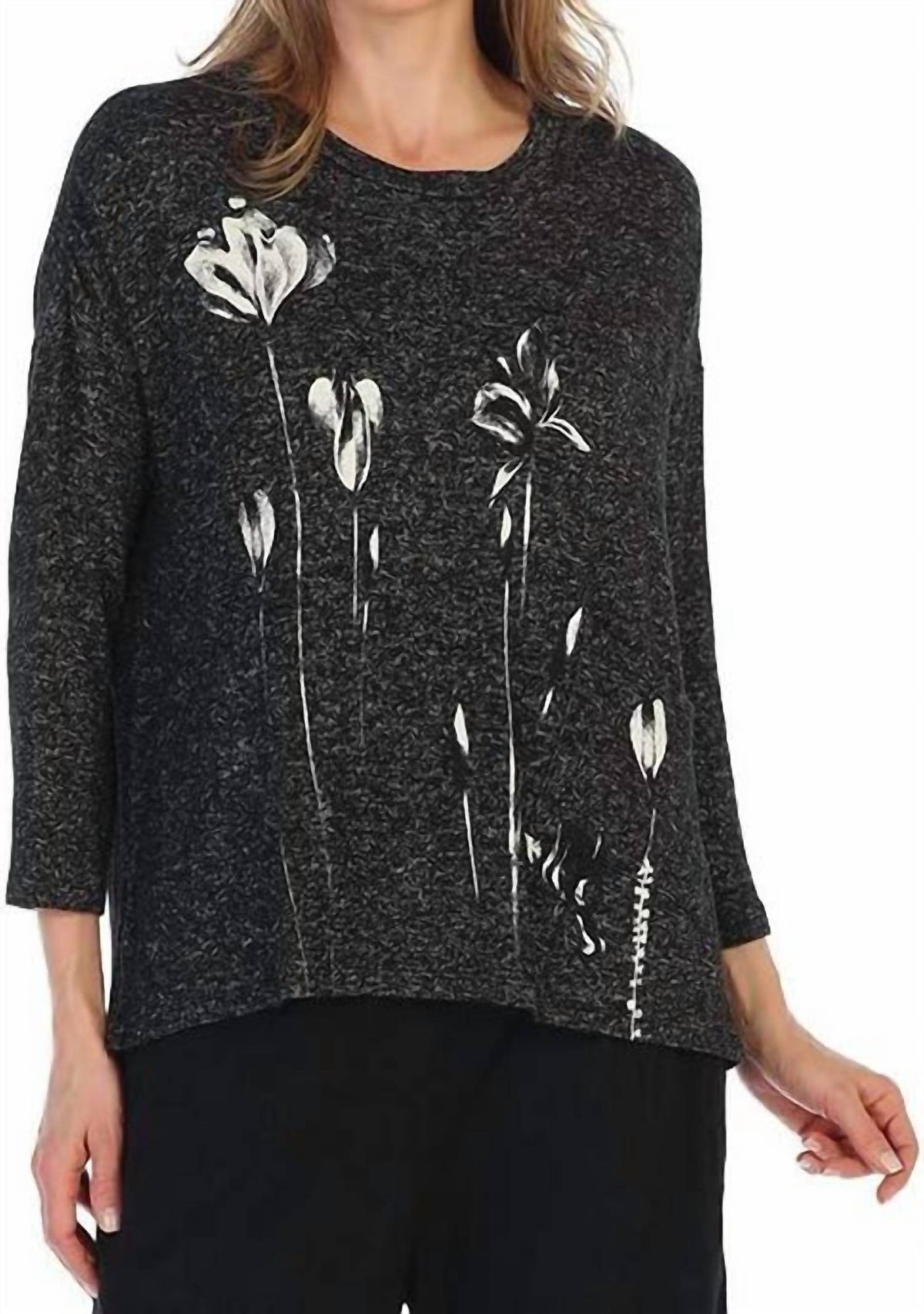Jess & Jane - Ascent Sweater Knit Dolman Top