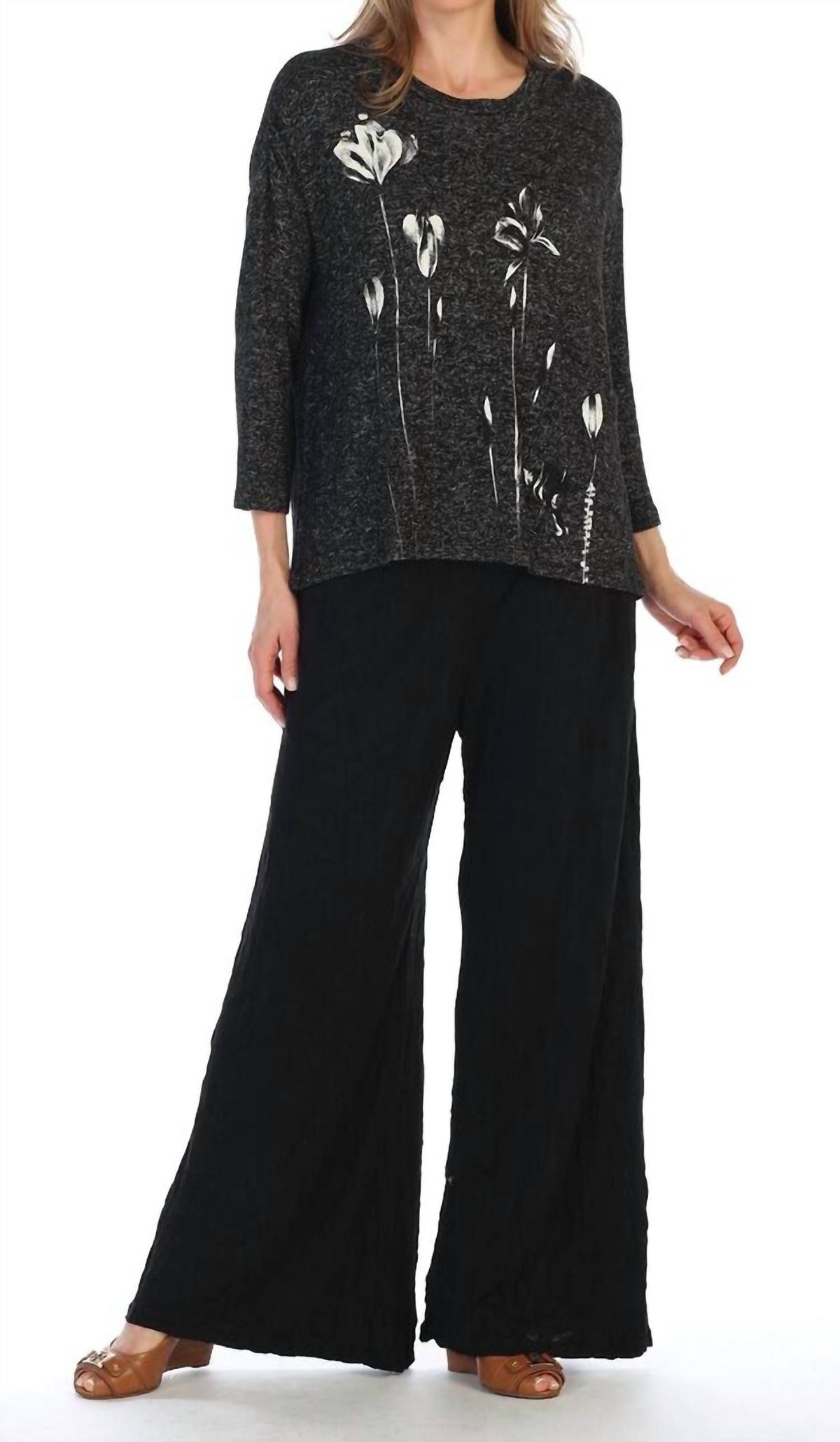 Jess & Jane - Ascent Sweater Knit Dolman Top