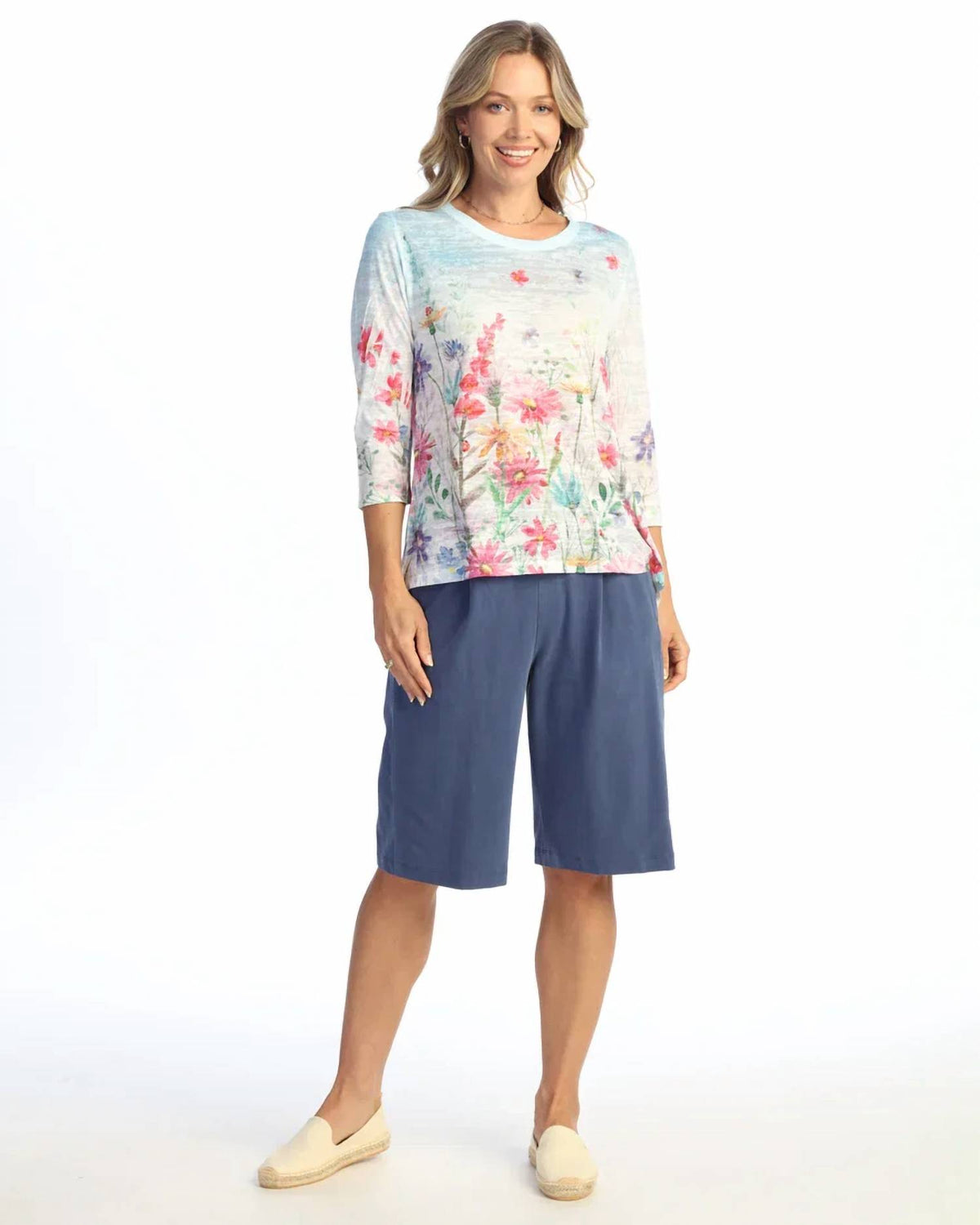 Jess & Jane - Chorus Crew Neck Hi Lo Top