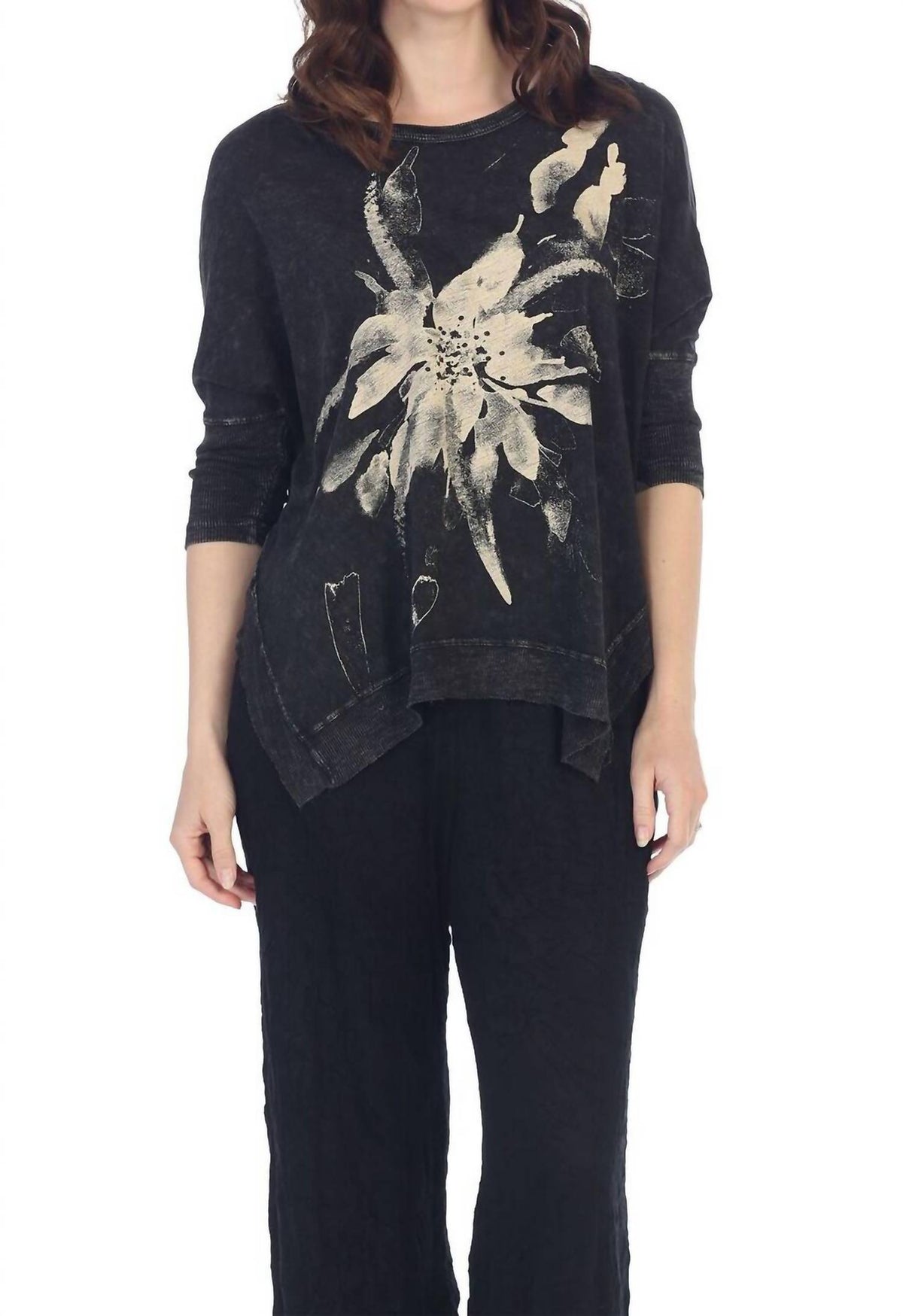 Jess & Jane - Floret Cotton Dolman Sleeve Top