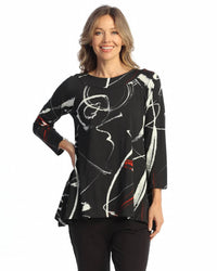 Jess & Jane - Matilda Raglan Sleeve Tunic - Plus