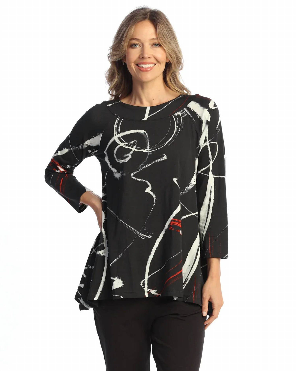 Jess & Jane - Matilda Raglan Sleeve Tunic - Plus