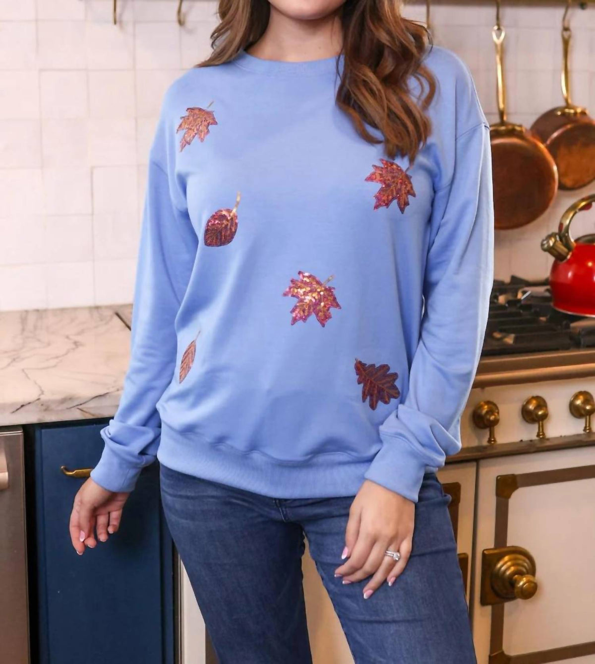 Jess Lea - Autumn Spark Sequin Pullover