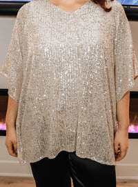 Jess Lea - Celebrity Status Sequin Top