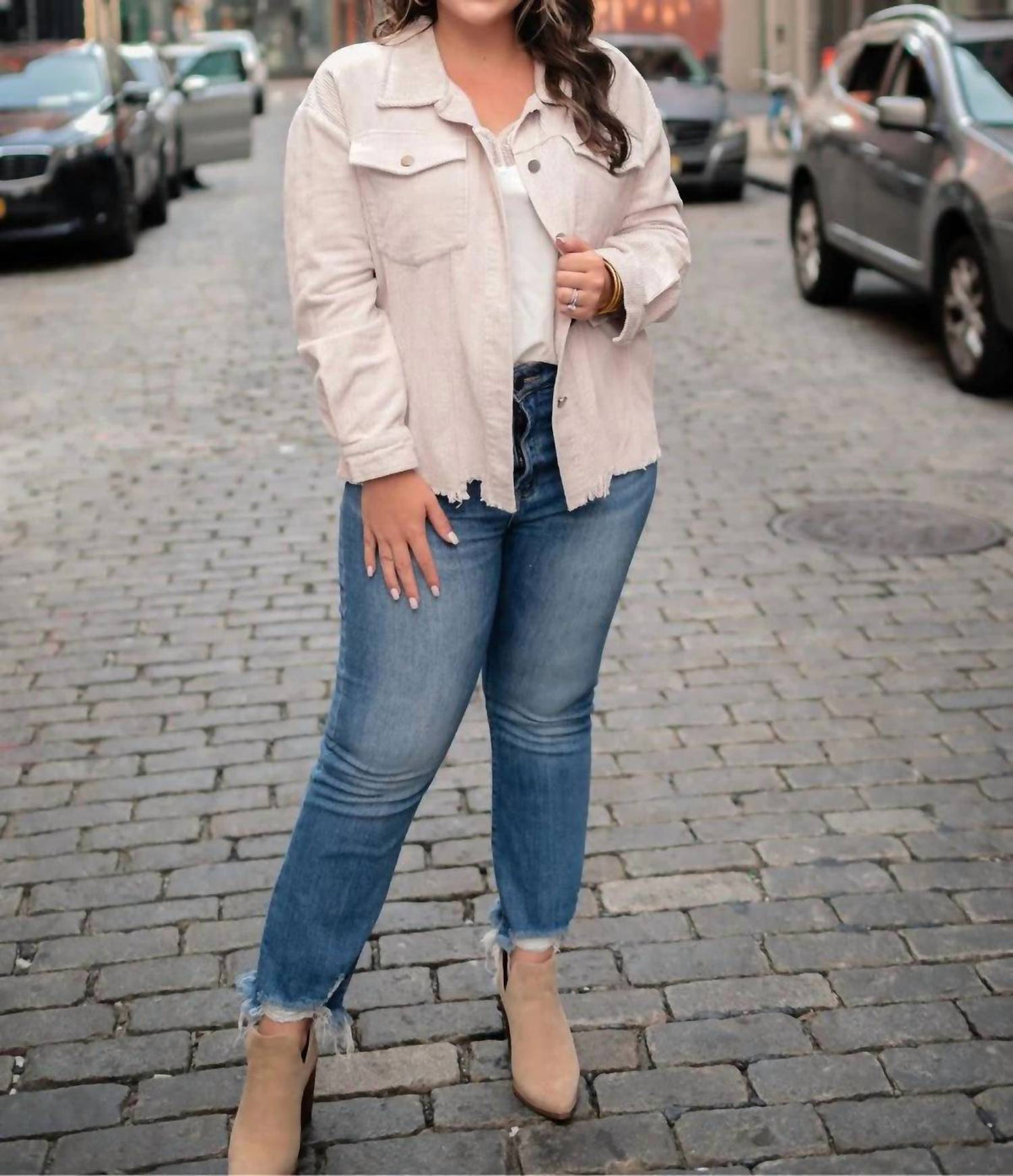 Jess Lea - Corduroy Button Down Jacket