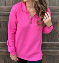 Jess Lea - Miley Quarter Zip Pullover Sweatshirt