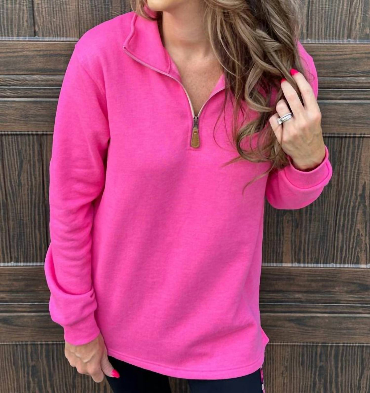 Jess Lea - Miley Quarter Zip Pullover Sweatshirt