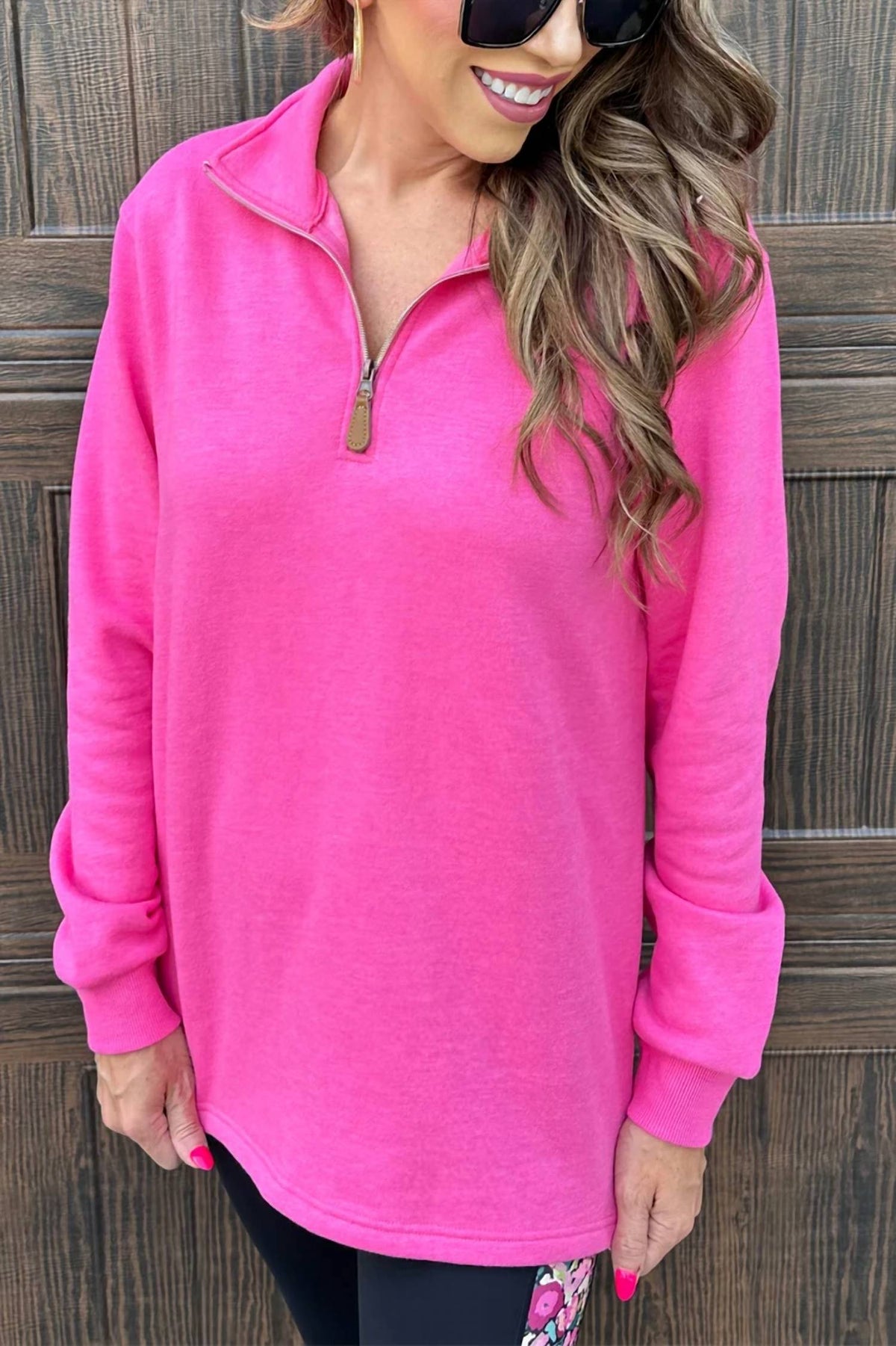 Jess Lea - Miley Quarter Zip Pullover Sweatshirt