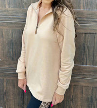 Jess Lea - Miley Quarter Zip Pullover Sweatshirt