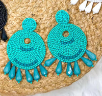 Jess Lea - Women's Beaded Drop Earrings