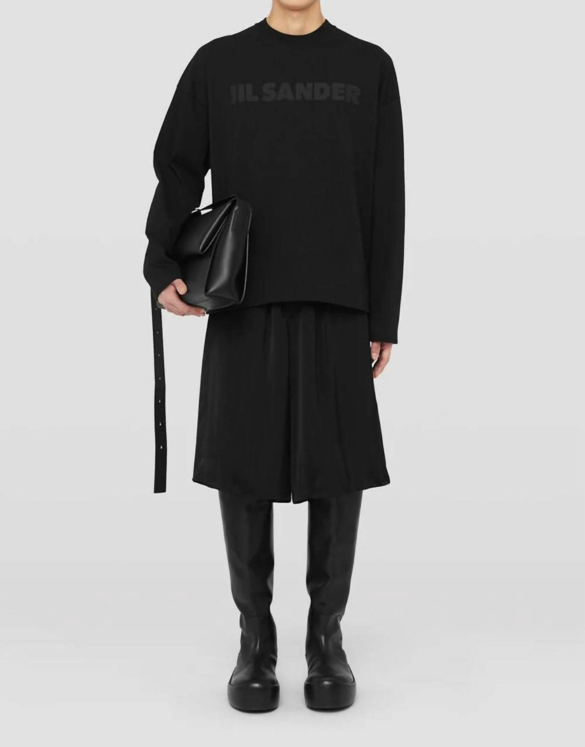 Jil Sander - Long Sleeve Logo T-shirt