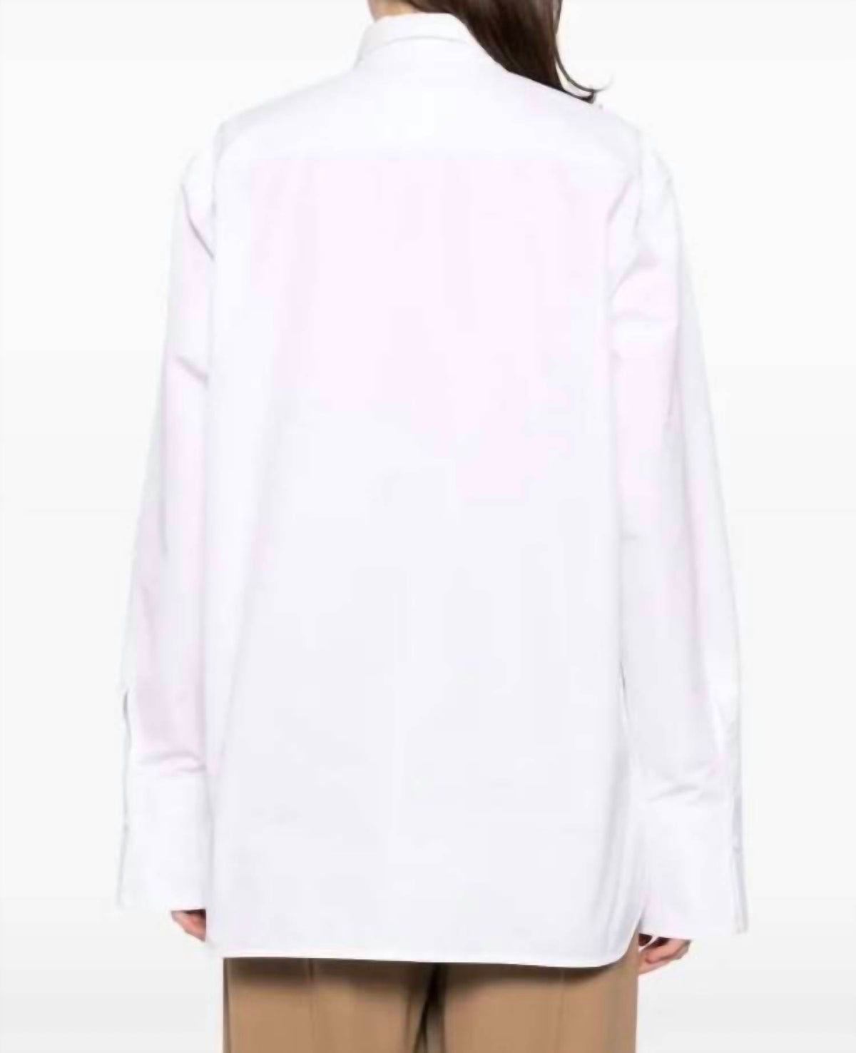 Jil Sander - Tie Poplin Shirt