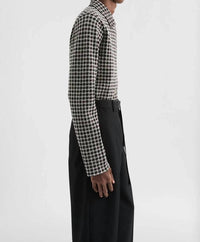 Jil Sander - Wool Blend Zip-Up Shirt