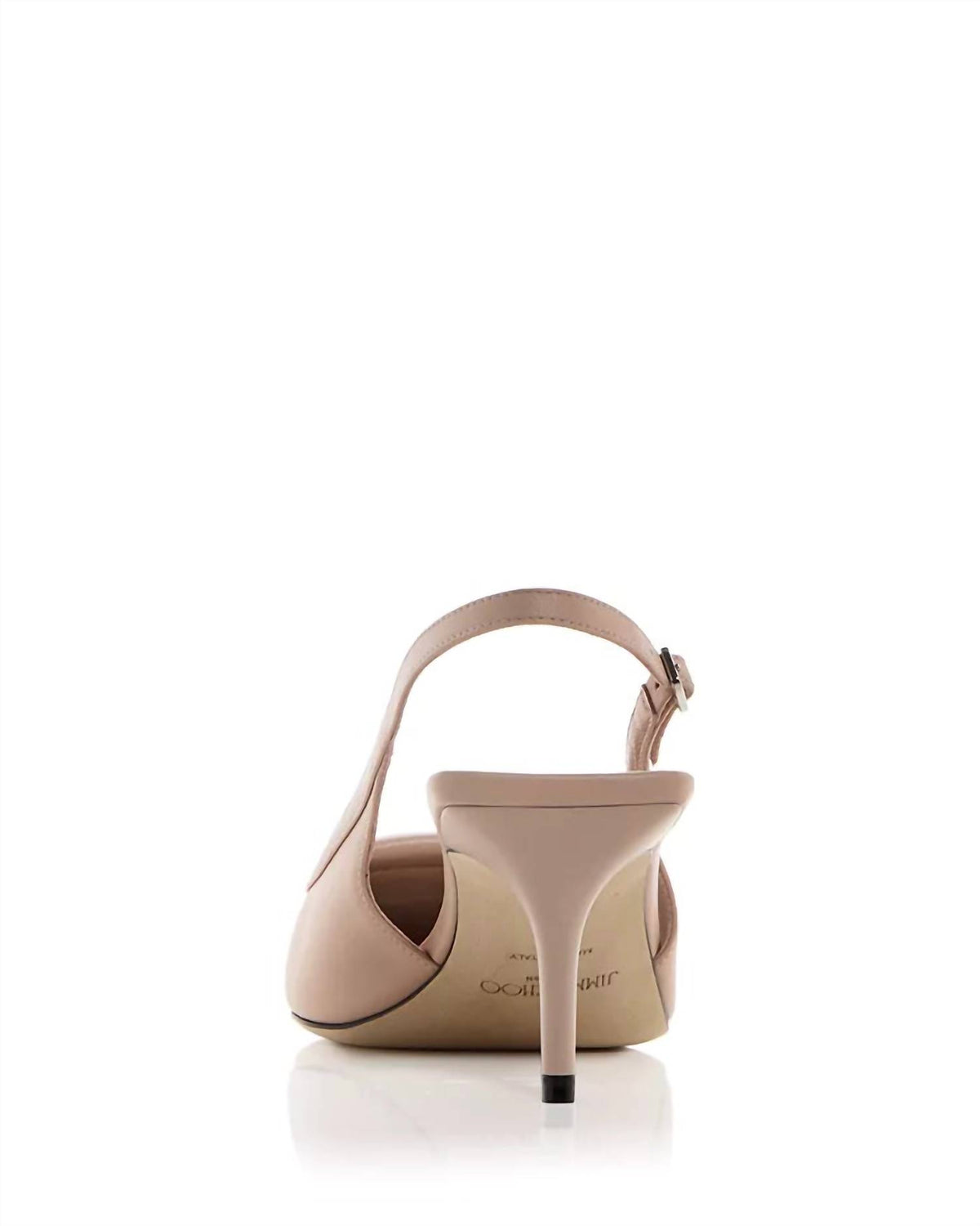 Jimmy Choo - Women's Fold Leather Slingback Sandals