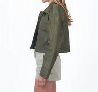 Jkt Nyc - Christina Matte Leather Jacket