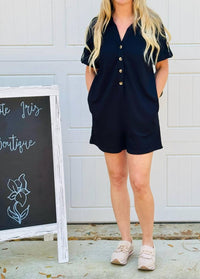 Jodifl - Arden Button-up Romper
