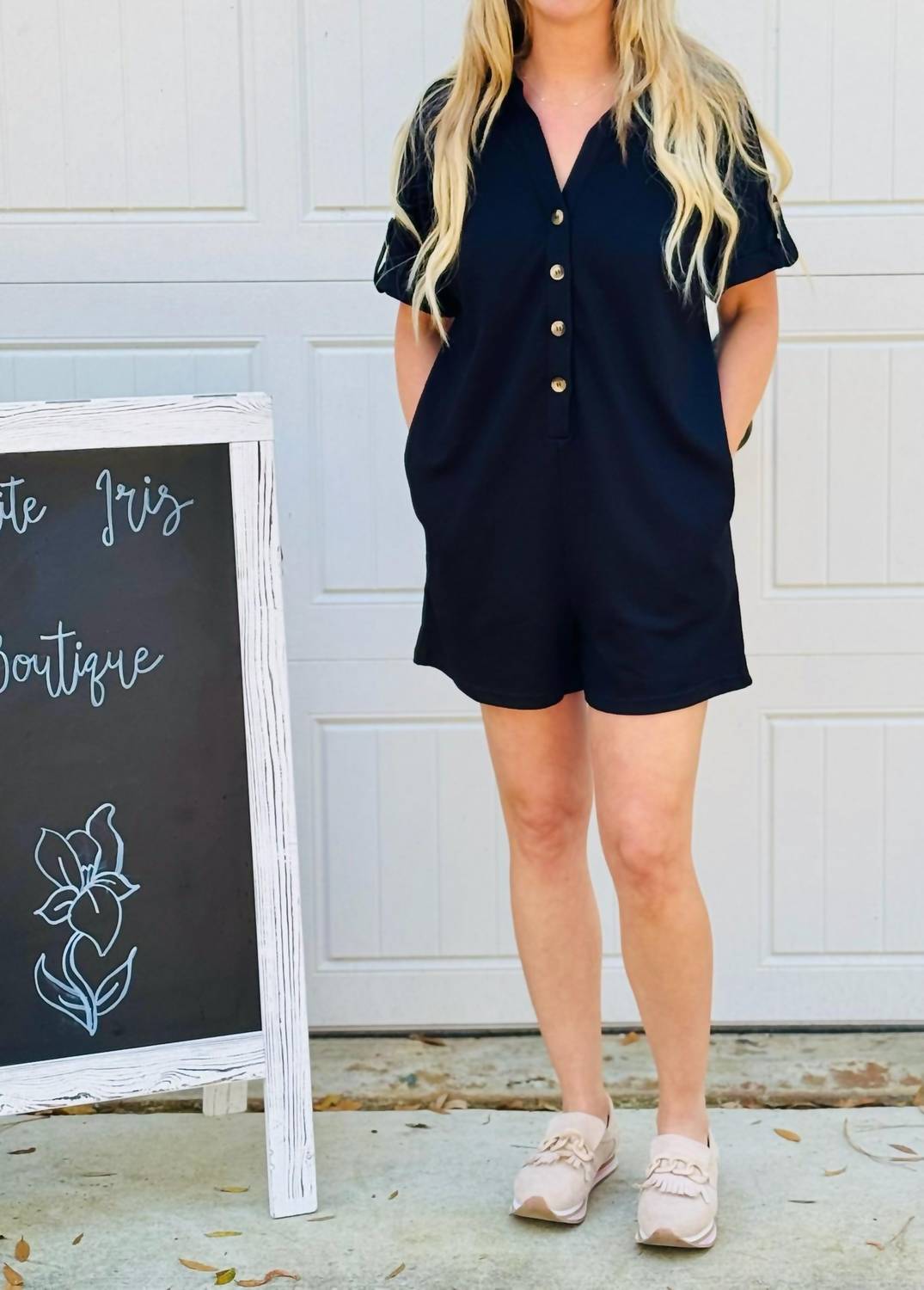 Jodifl - Arden Button-up Romper