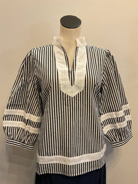 Jodifl - Caroline Split Neck Blouse
