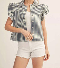 Jodifl - Denim Stripe Vest