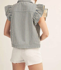 Jodifl - Denim Stripe Vest