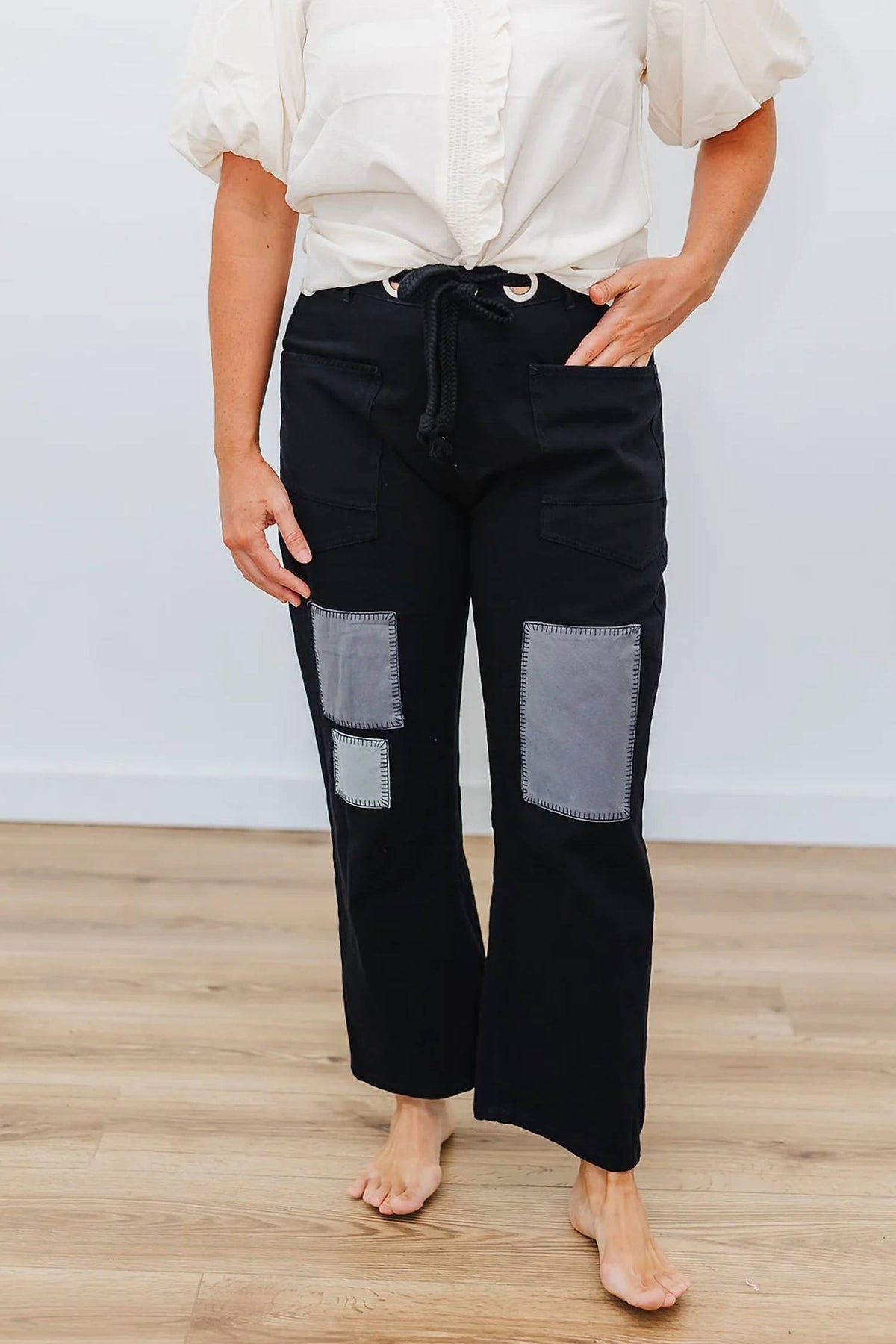Jodifl - Downtown Patchwork Cotton Pant