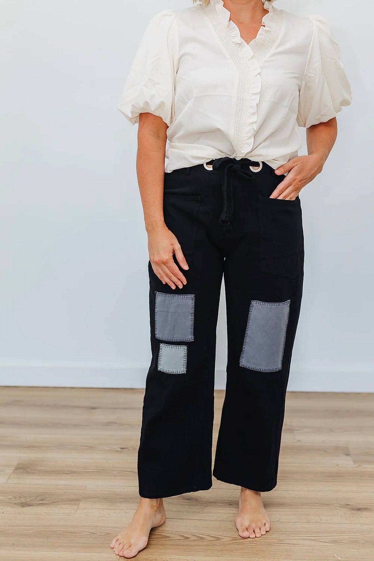 Jodifl - Downtown Patchwork Cotton Pant