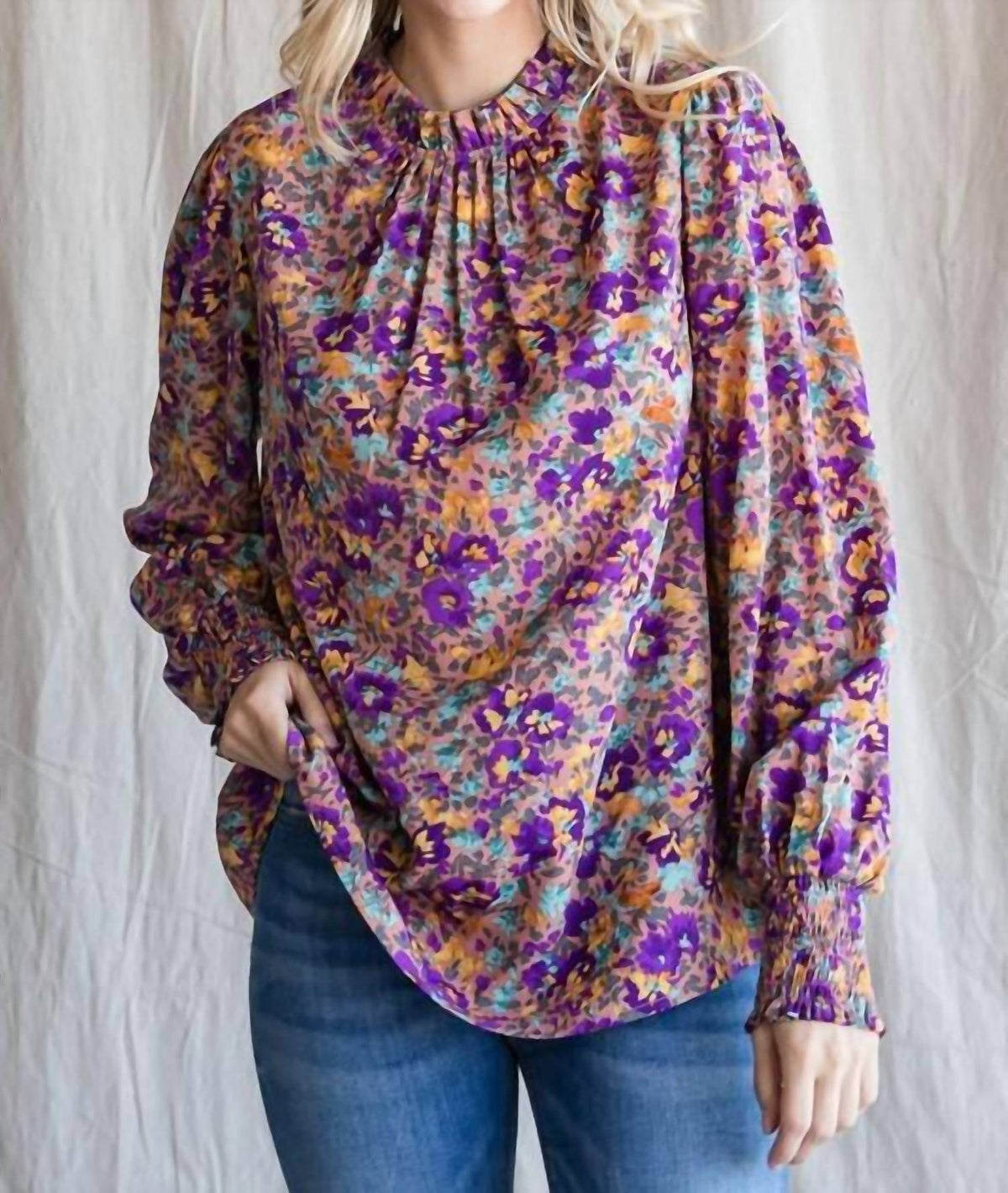 Jodifl - Gianna Flower Top - Plus
