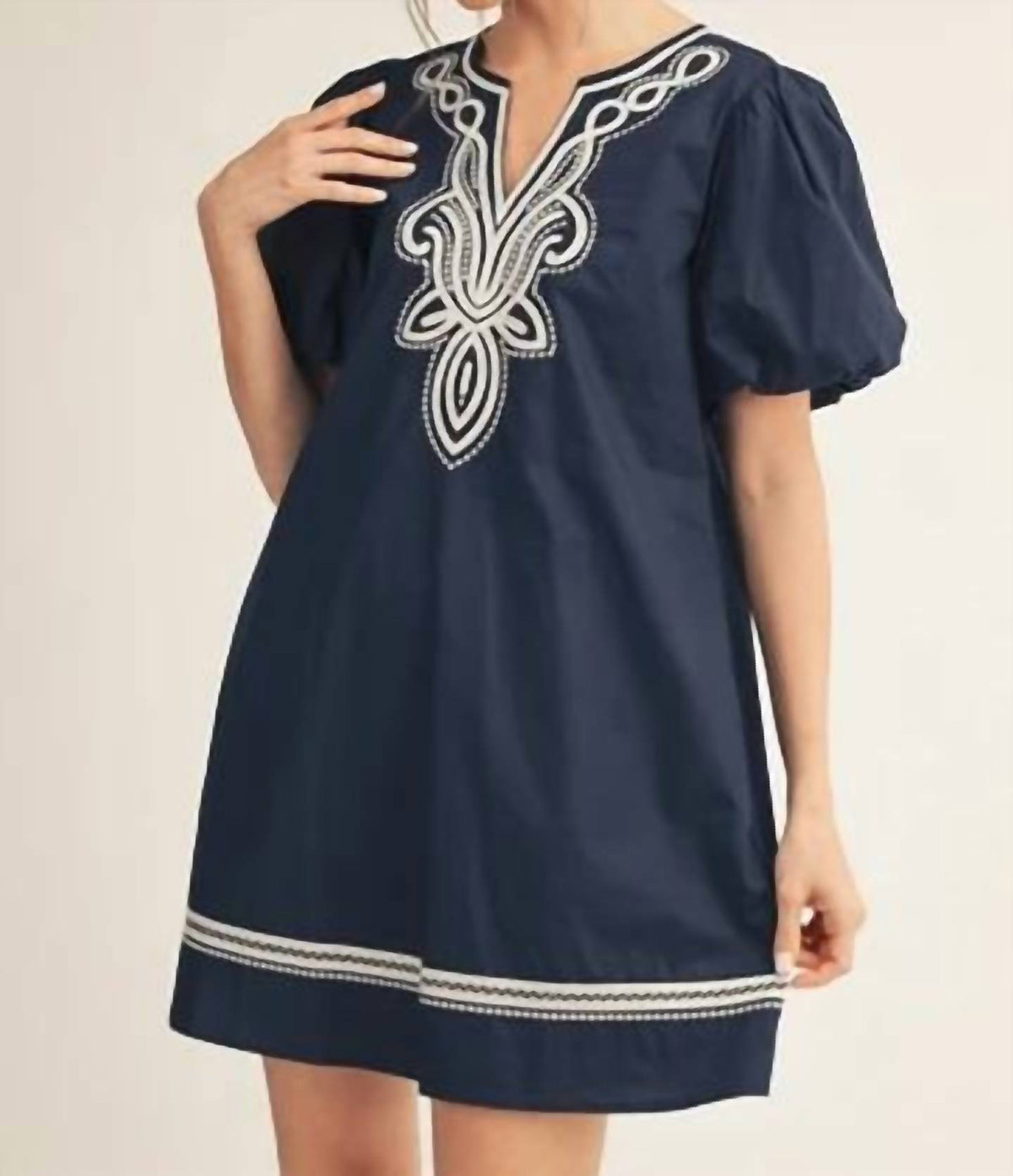 Jodifl - Grace Embroidered Dress