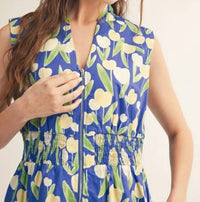 Jodifl - Lila Bluebell Midi Dress
