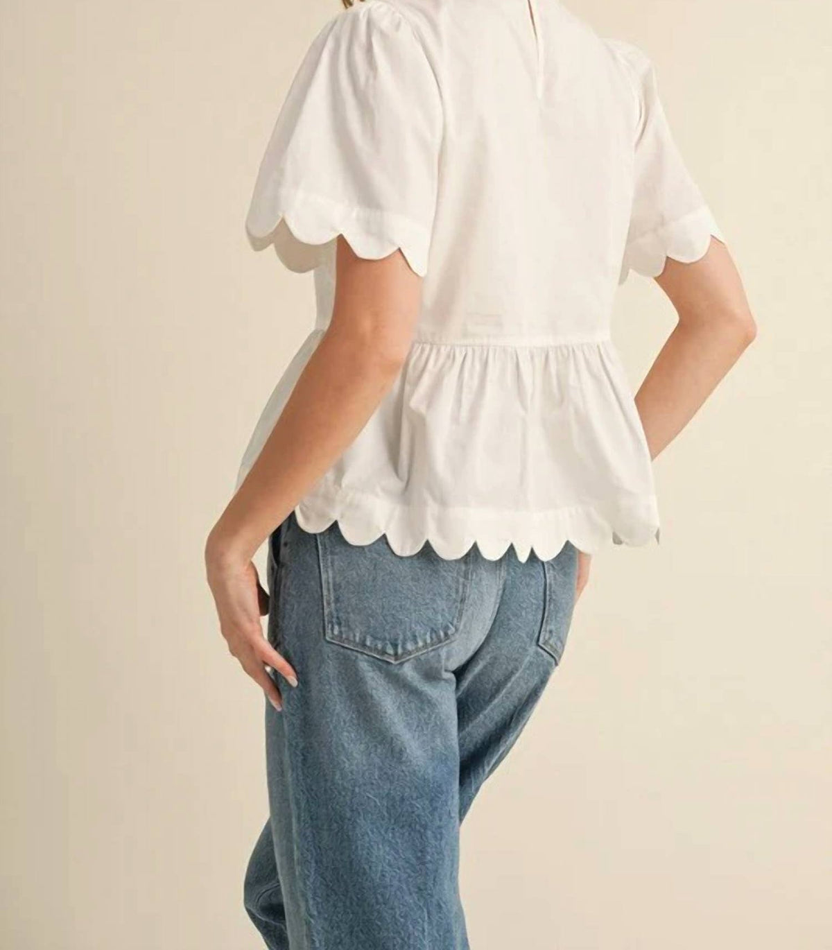 Jodifl - Peplum Top