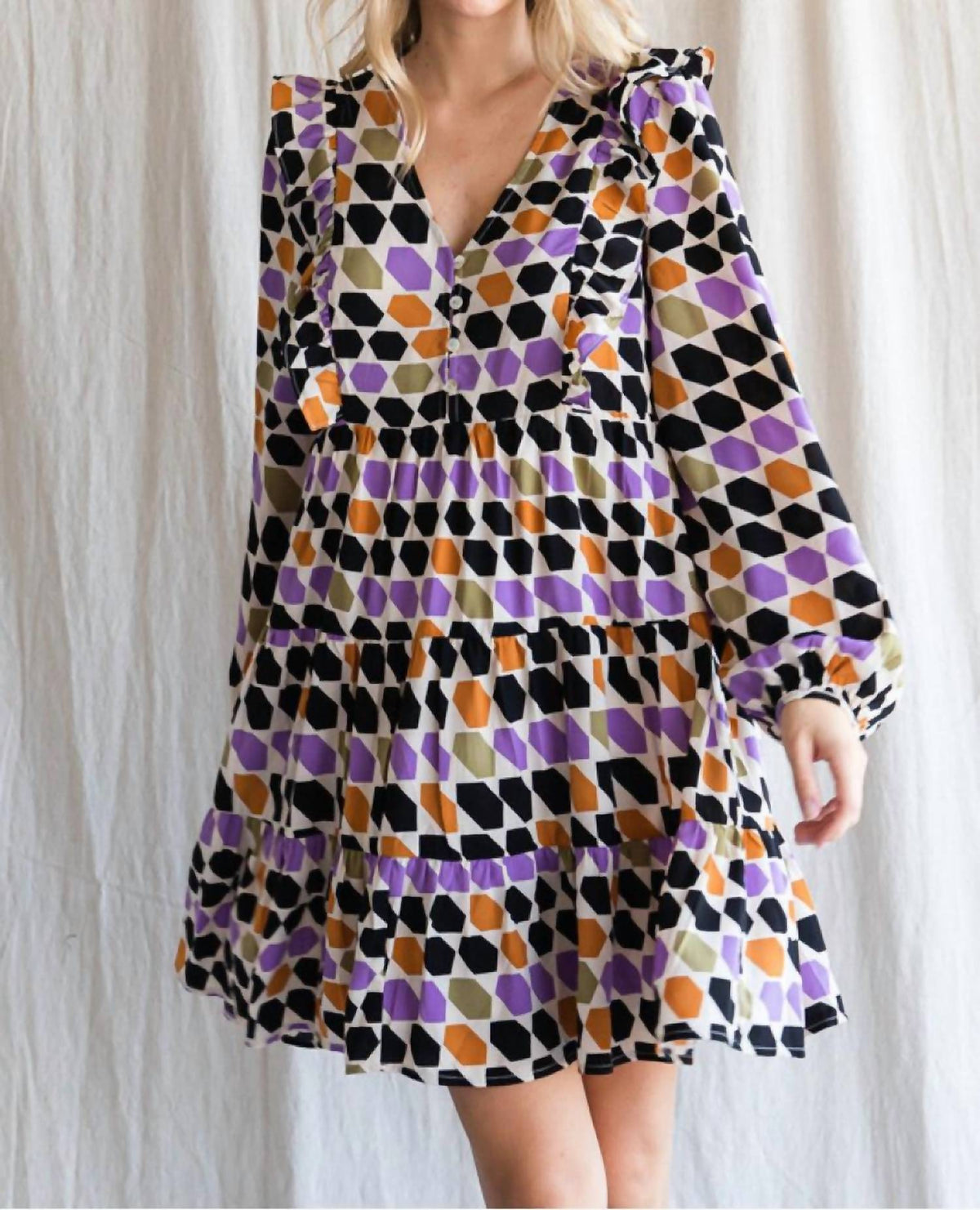 Jodifl - Shape Up Printed Dress