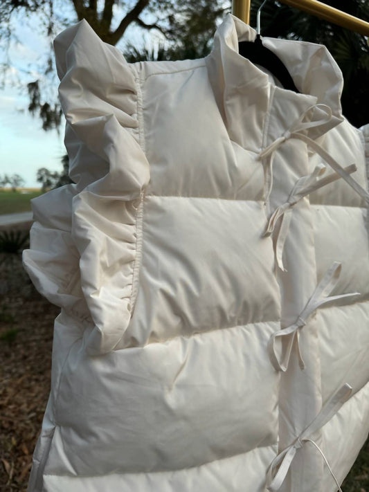 Jodifl - Women's Sarah Vest - beige - clothing - jackets